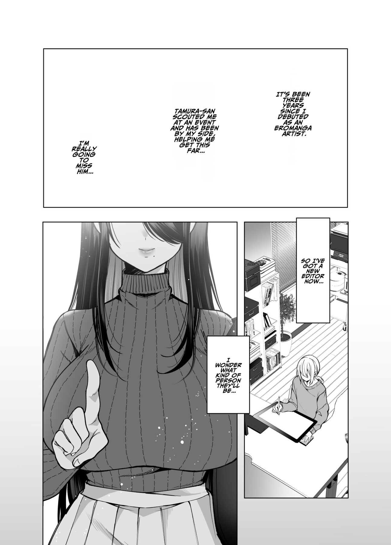Hentai Manga Comic-Erotic Editor Kurokawa-Read-3